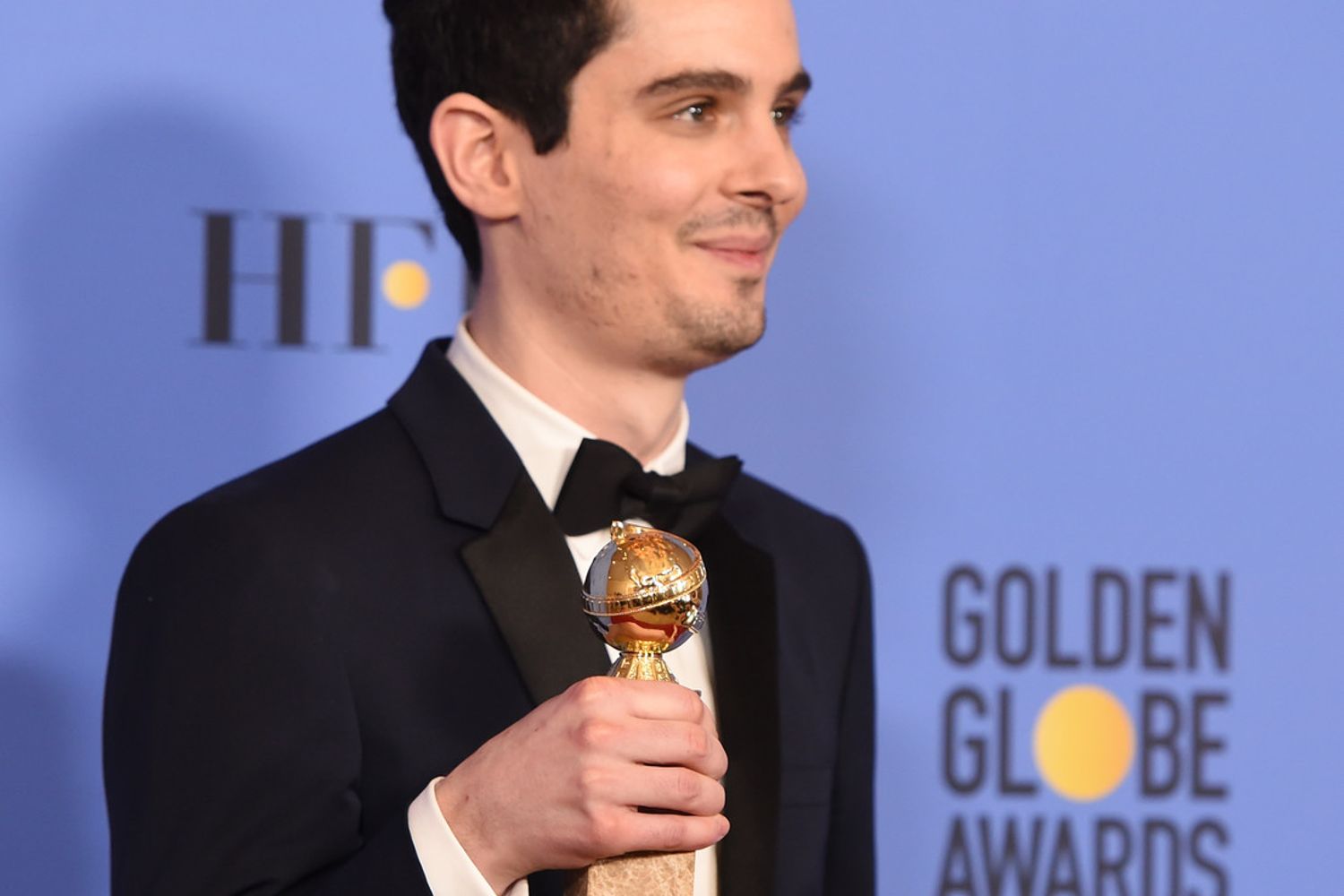 MIGLIORE FILM COMMEDIA O MUSICALE E SCENEGGIATURA -&nbsp;&quot;La La Land&quot;:&nbsp;Damien Chazelle&nbsp;(afp)