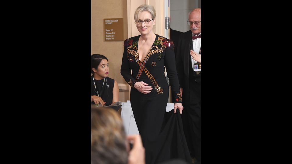 GOLDEN GLOBE ALLA CARRIERA - Meryl Streep (afp)