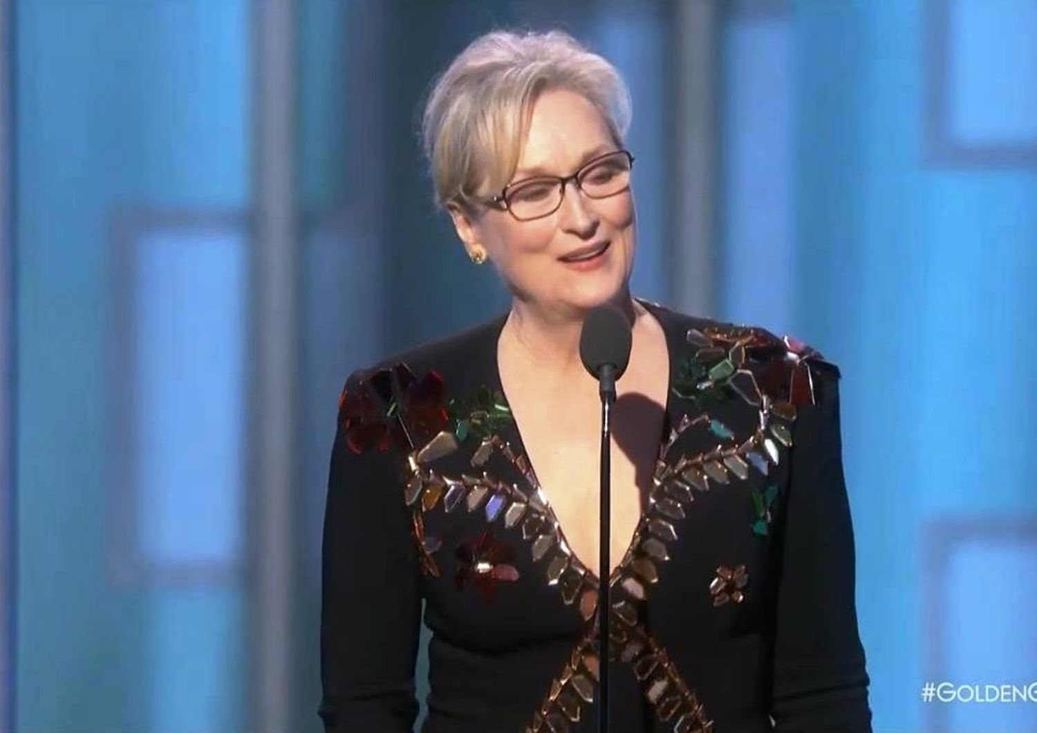 Cosa ha detto Meryl Streep a Trump ai Golden Globe
