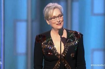 Cosa ha detto Meryl Streep a Trump ai Golden Globe