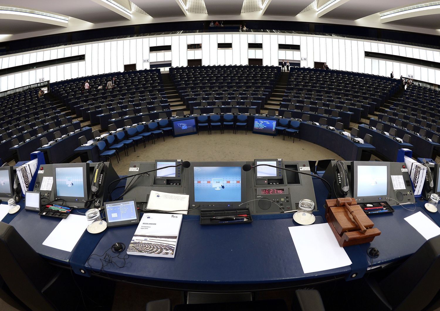 &nbsp;Parlamento europeo, emiciclo (afp)