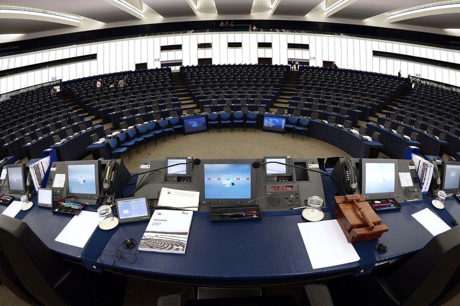 &nbsp;Parlamento europeo, emiciclo (afp)
