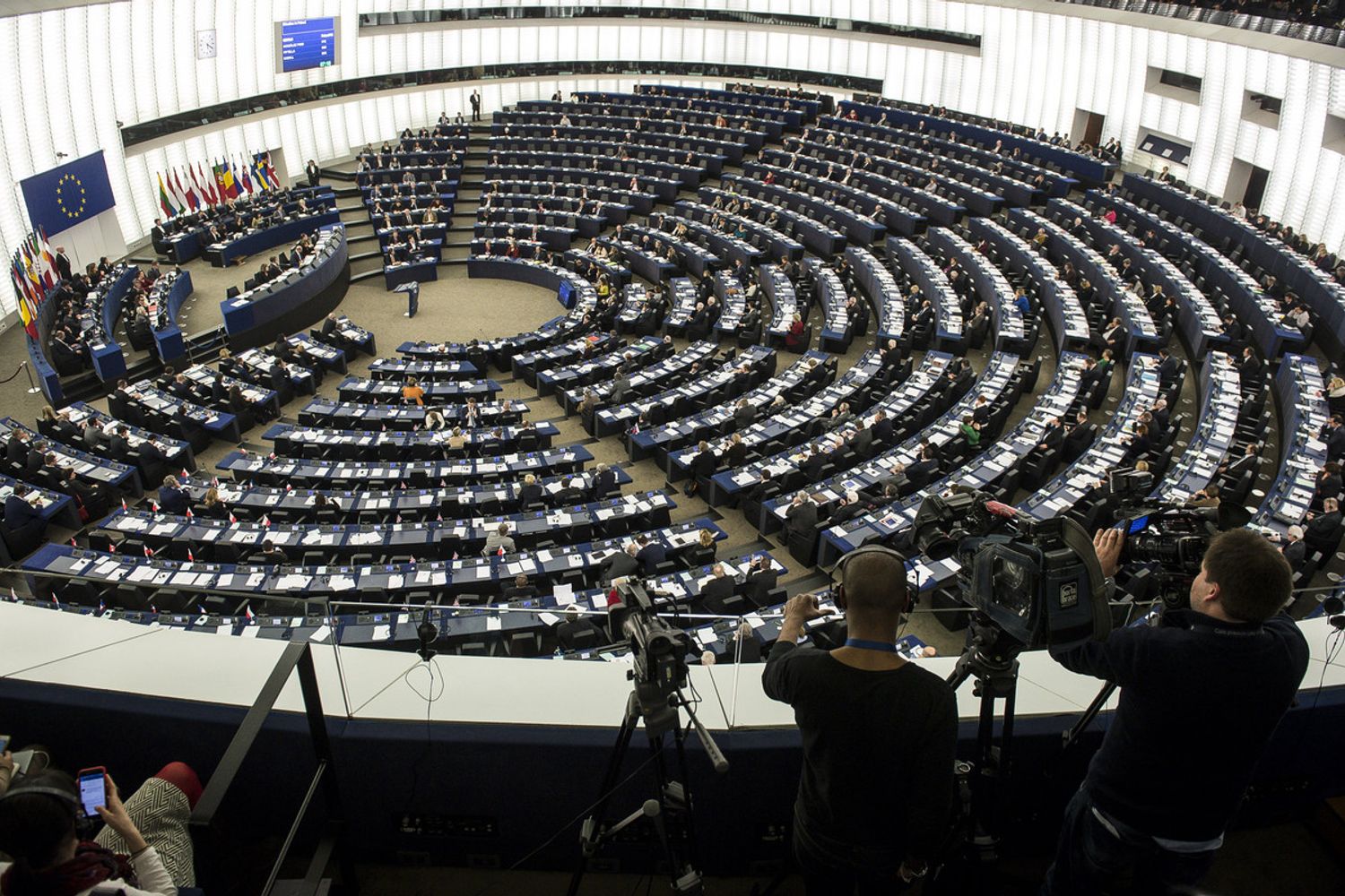 &nbsp; Parlamento europeo, emiciclo (afp)