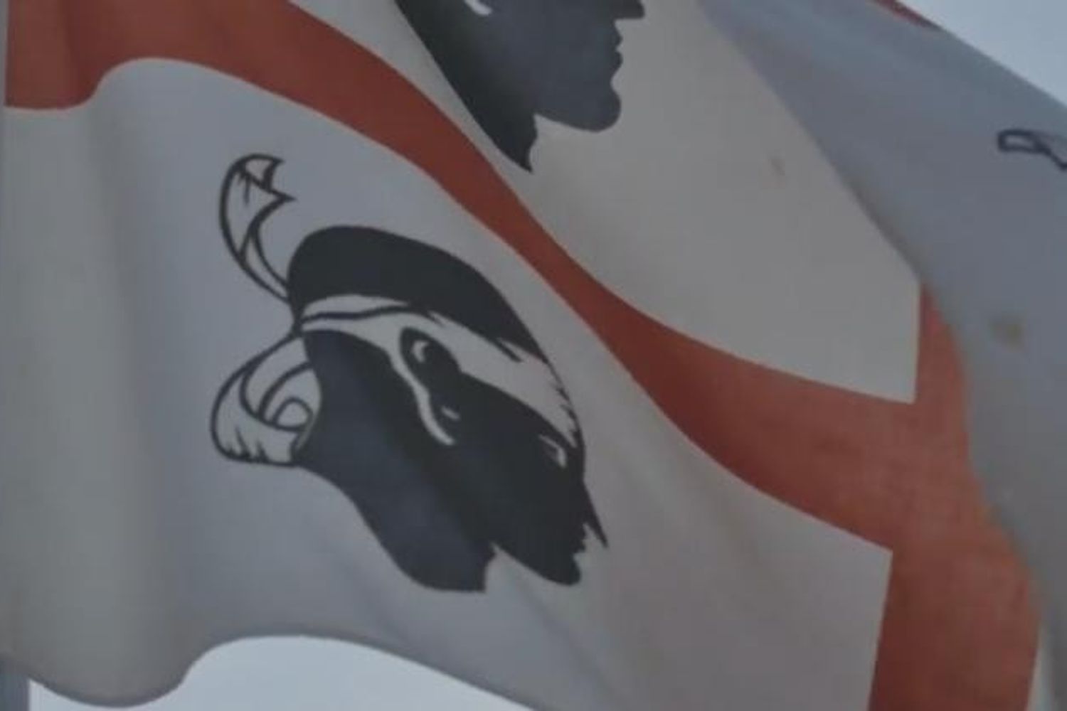 &nbsp;Particolare della bandiera della Sardegna