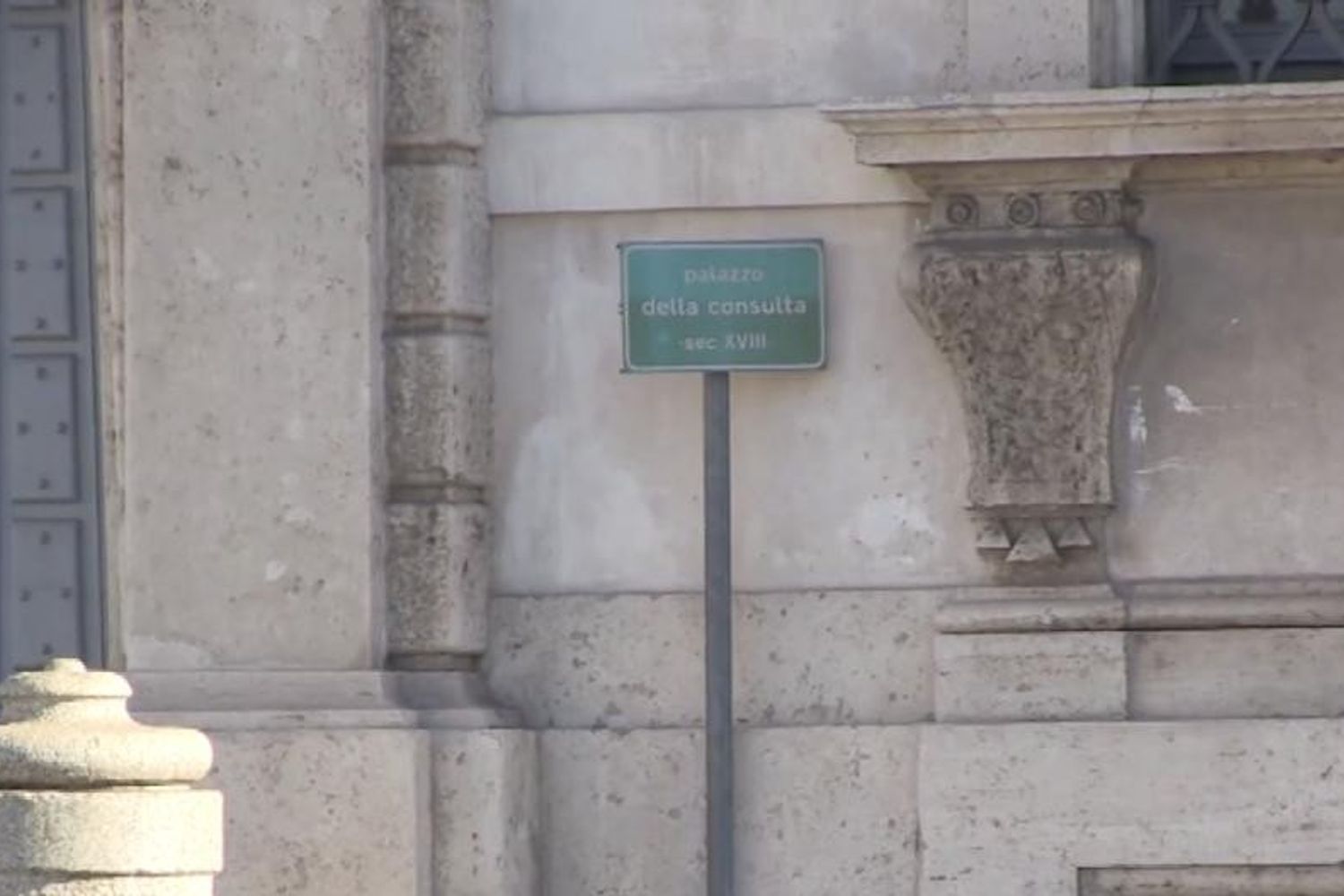 &nbsp;Palazzo della Consulta Roma