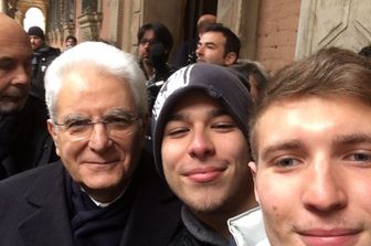 &nbsp;Mattarella selfie