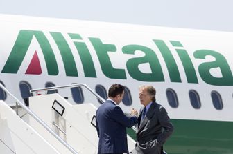 &nbsp;Luca Cordero di Montezemolo Alitalia (Afp)
