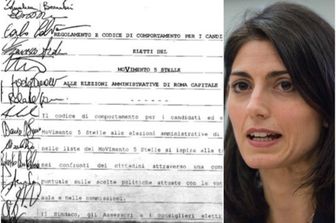 &nbsp;Contratto M5s Virginia Raggi