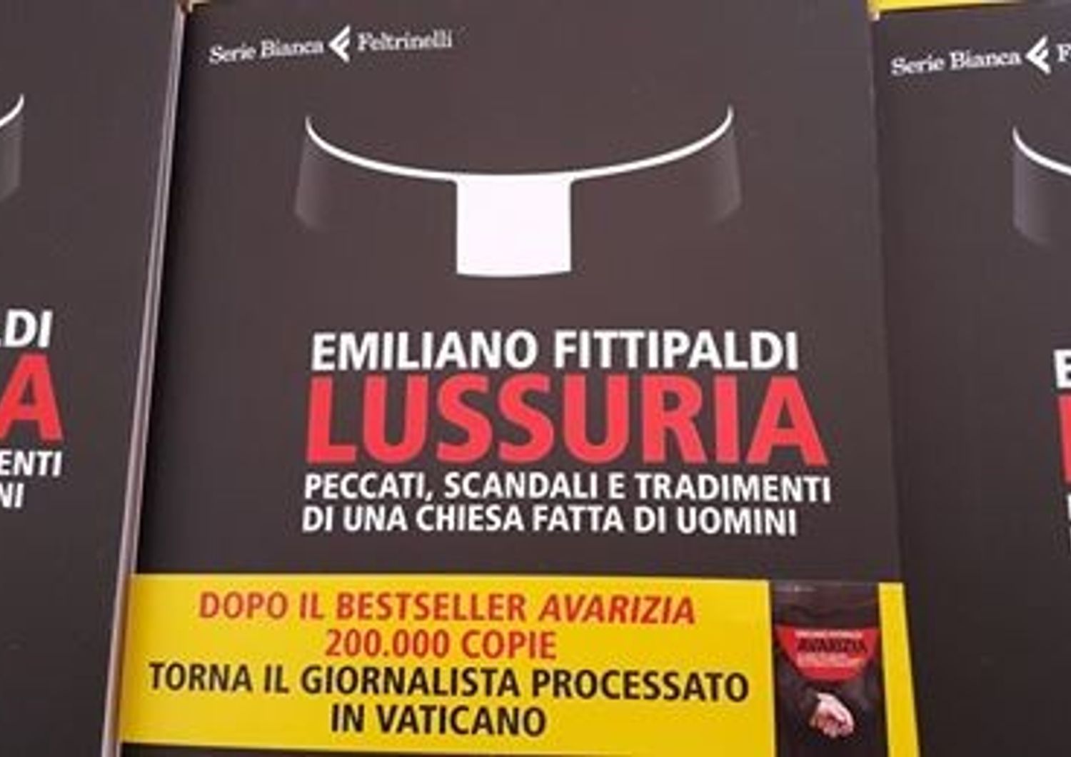 &nbsp;Copertina libro di Emiliano Fittipaldi, in uscita il 19 gennaio