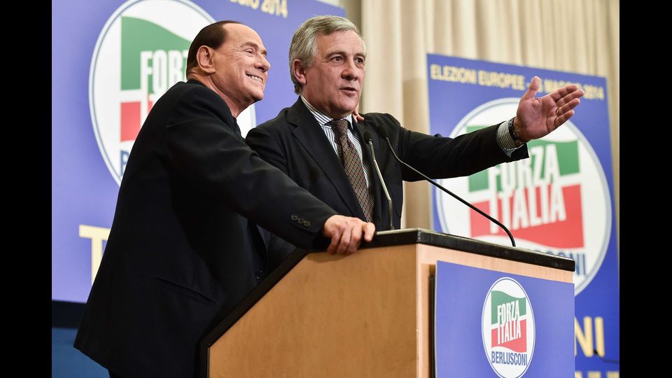 Berlusconi Tajani (imagoeconomica)&nbsp;