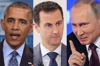 obama assad putin (afp)&nbsp;