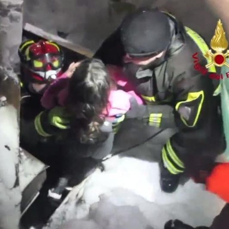 &nbsp;bambini salvati Vigili Fuoco