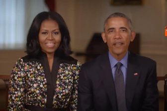 &nbsp;Barack e Michelle Obama (AgenziaVista)