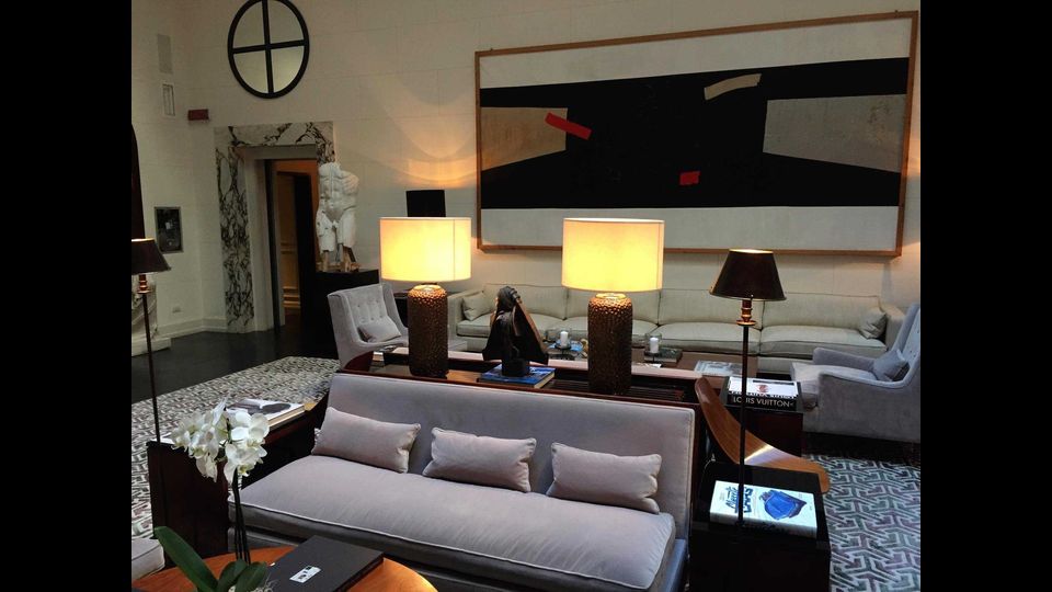 &nbsp;7) J.K. PLace Roma, un particolare degli interni