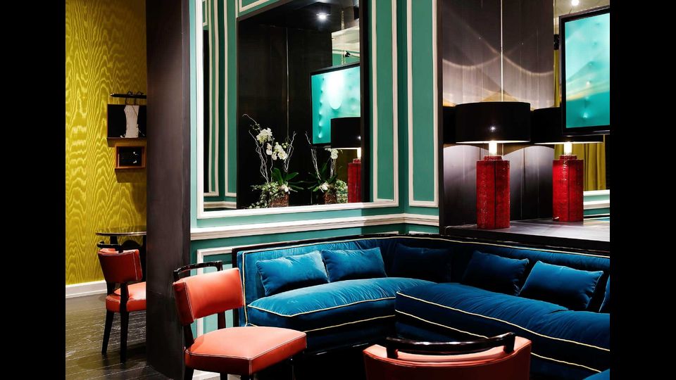 &nbsp;J.K. PLace Roma, un particolare degli interni