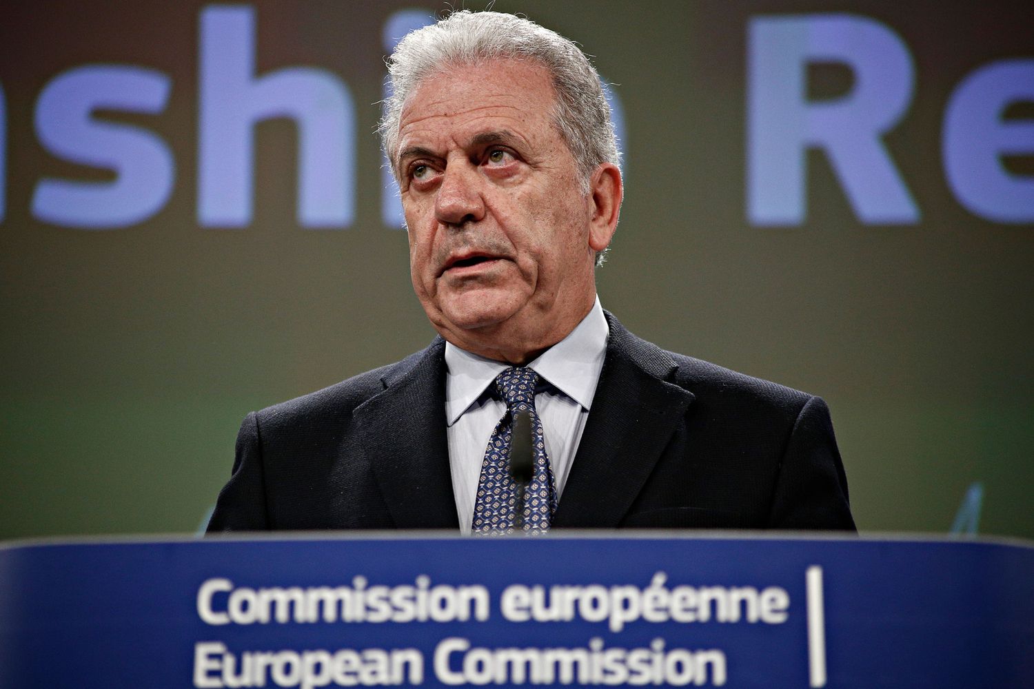 &nbsp;Commissione Schengen Dimitris Avramopoulos (Afp)