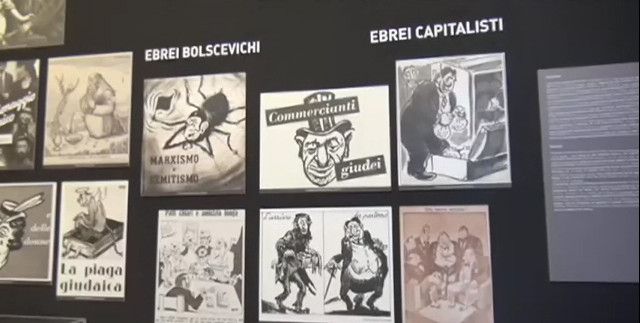 Giorno Memoria, in mostra a Roma la propaganda antisemita&nbsp;
