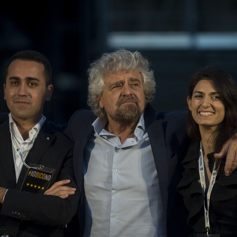 &nbsp;Di Maio Raggi Grillo (Agf)