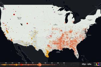 &quot;Supremazia bianca&quot;, la mappa degli omicidi razziali negi Usa