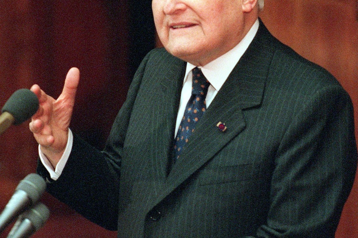 &nbsp;Oscar Luigi Scalfaro (Afp)