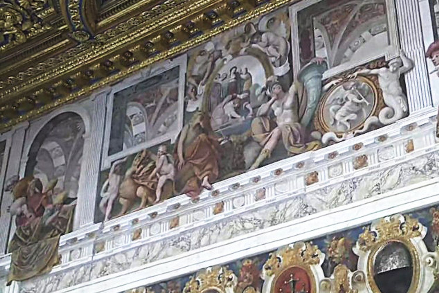 Affreschi salone dei corazzieri&nbsp;