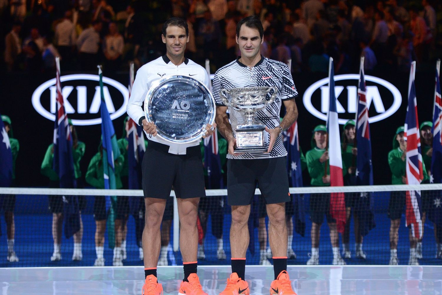 Federer Nadal (afp)&nbsp;