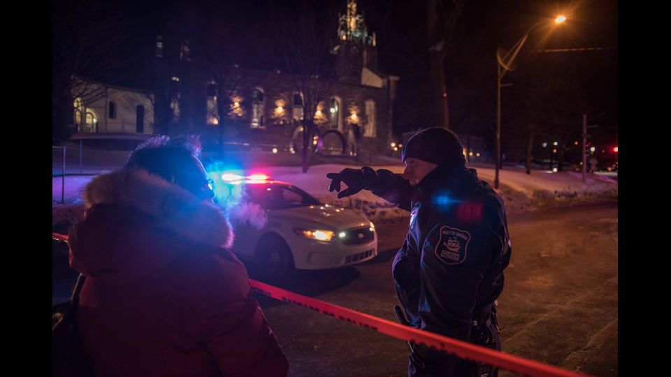 Strage nella moschea di Quebec City (Afp)&nbsp;