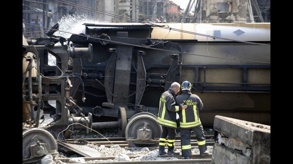 Strage&nbsp;di Viareggio (afp)&nbsp;