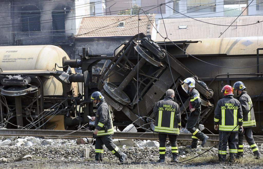 strage di Viareggio (afp)&nbsp;