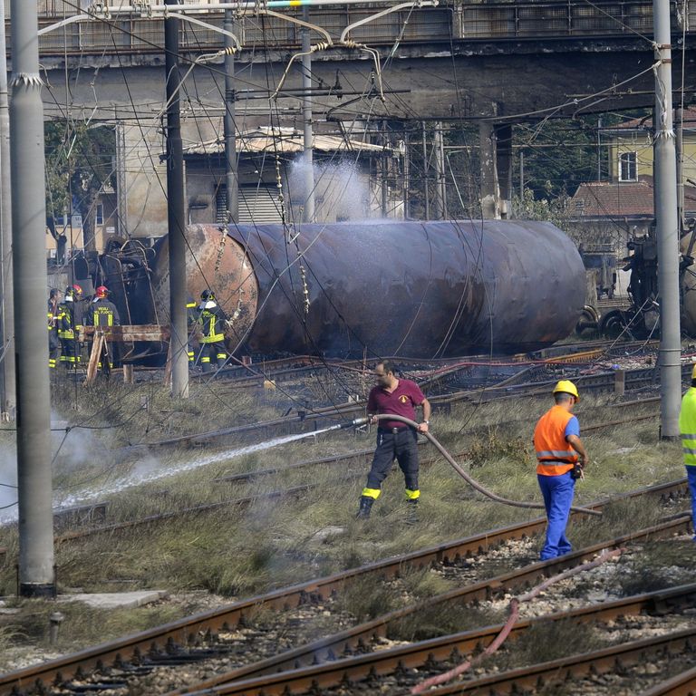 Strage di Viareggio (afp)&nbsp;