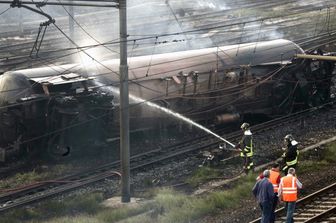 &nbsp;Viareggio, incidente ferroviario del 2009 (Afp)