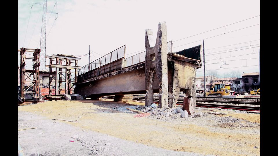 &nbsp; Viareggio, incidente ferroviario del 2009 (Agf)