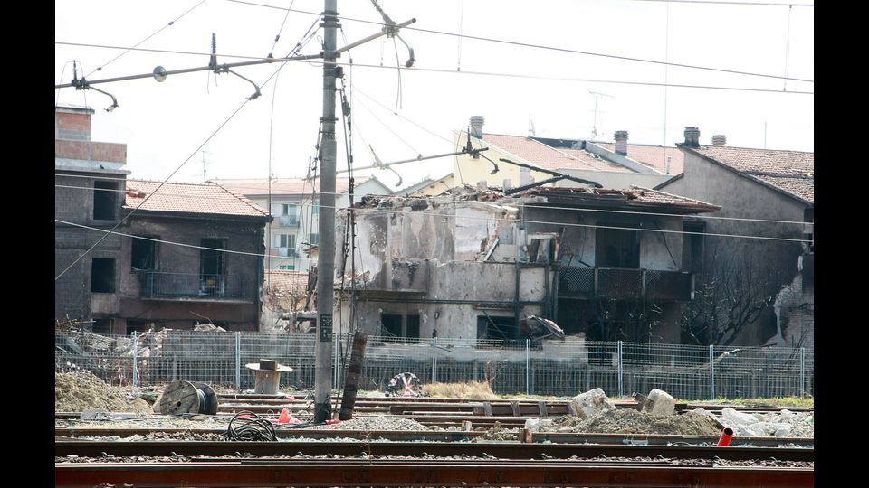 &nbsp; &nbsp;Viareggio, incidente ferroviario del 2009 (Agf)
