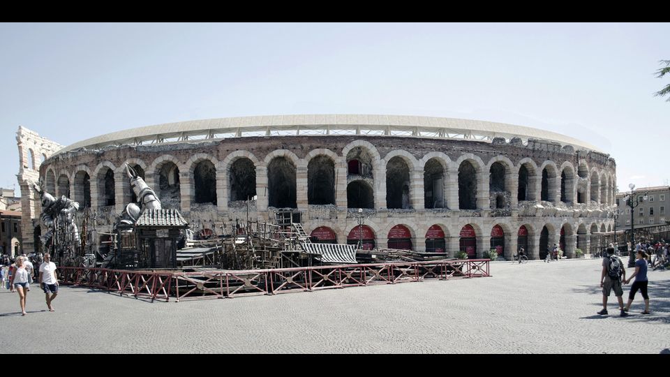 Concorso internazionale di idee per la copertura dell'Anfiteatro Romano Arena di Verona (2&nbsp;classificato)