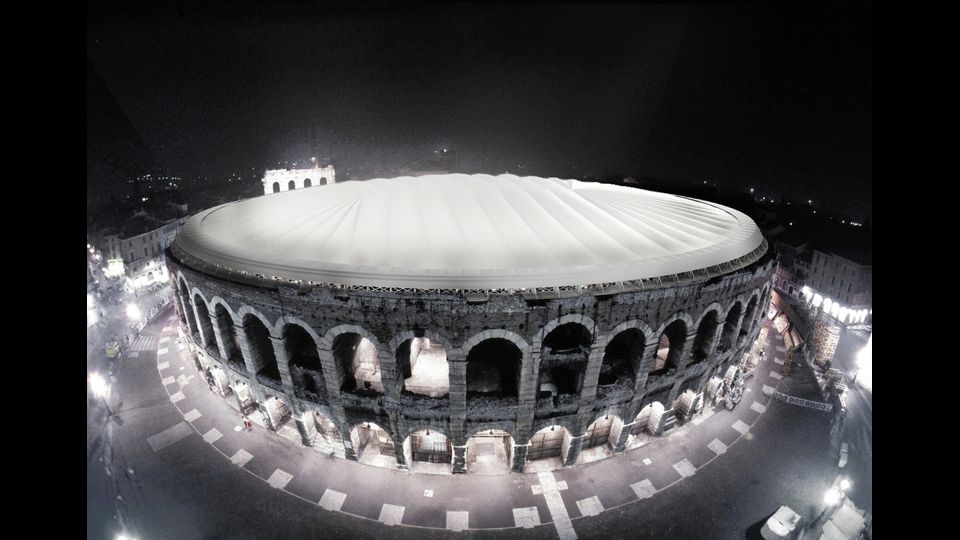Concorso internazionale di idee per la copertura dell'Anfiteatro Romano Arena di Verona (2&nbsp;classificato)
