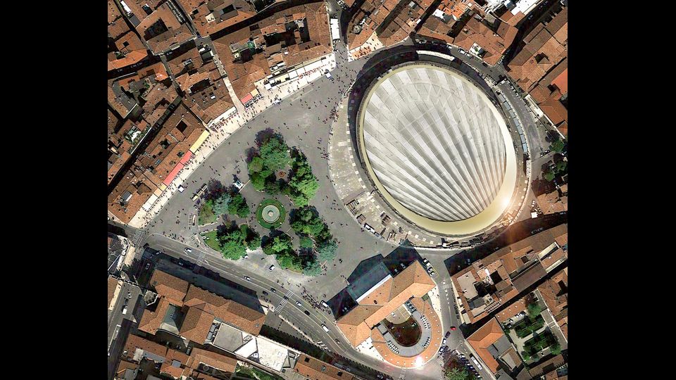 Concorso internazionale di idee per la copertura dell'Anfiteatro Romano Arena di Verona (1 classificato)