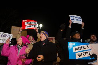 &nbsp;Proteste contro Donald Trump (AFP)