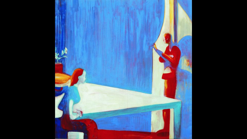 &nbsp;Lorenzo Mattotti disegna la nostra vita. Lo fa - spiega Giovanna Duri', che ha curato insieme con David Rosenberg &quot;Sconfini&quot;, la mostra che a Villa Manin, a Codroipo (Ud), raccoglie circa 400 opere del grande illustratore italiano - viaggiando dal &quot;pastello luminoso alla china graffiante, dall'acquerello brillante e alla pittura lieve e velata per arrivare a quella nera, forte e carica di energia&quot;. &nbsp;Nella foto &quot;Senza titolo&quot;&nbsp;(2001 -&nbsp;Lorenzo Mattotti)