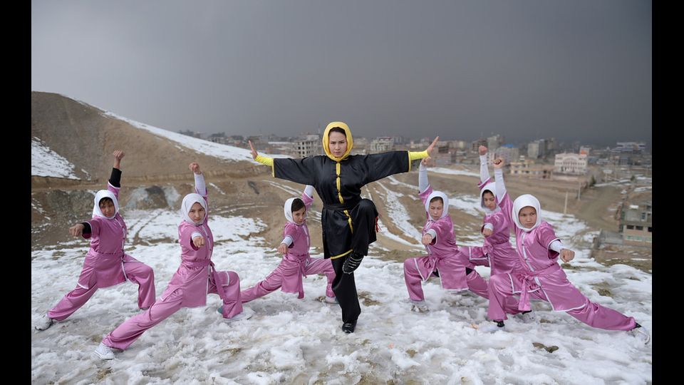 In Afghanistan le temperature sono rigide ma il freddo &egrave; l&rsquo;ostacolo che fa meno paura al gruppo di ragazze che, per tutta la settimana, si stanno esercitando sotto la guida della loro maestra&nbsp;