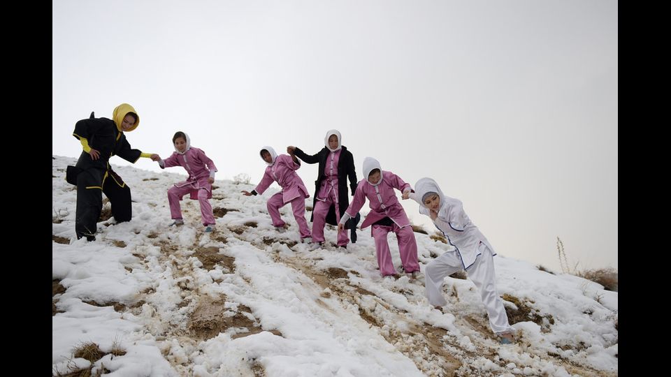 &nbsp;Quando la giornata lo permette, Sami guida le sue ragazze all&rsquo;aperto.