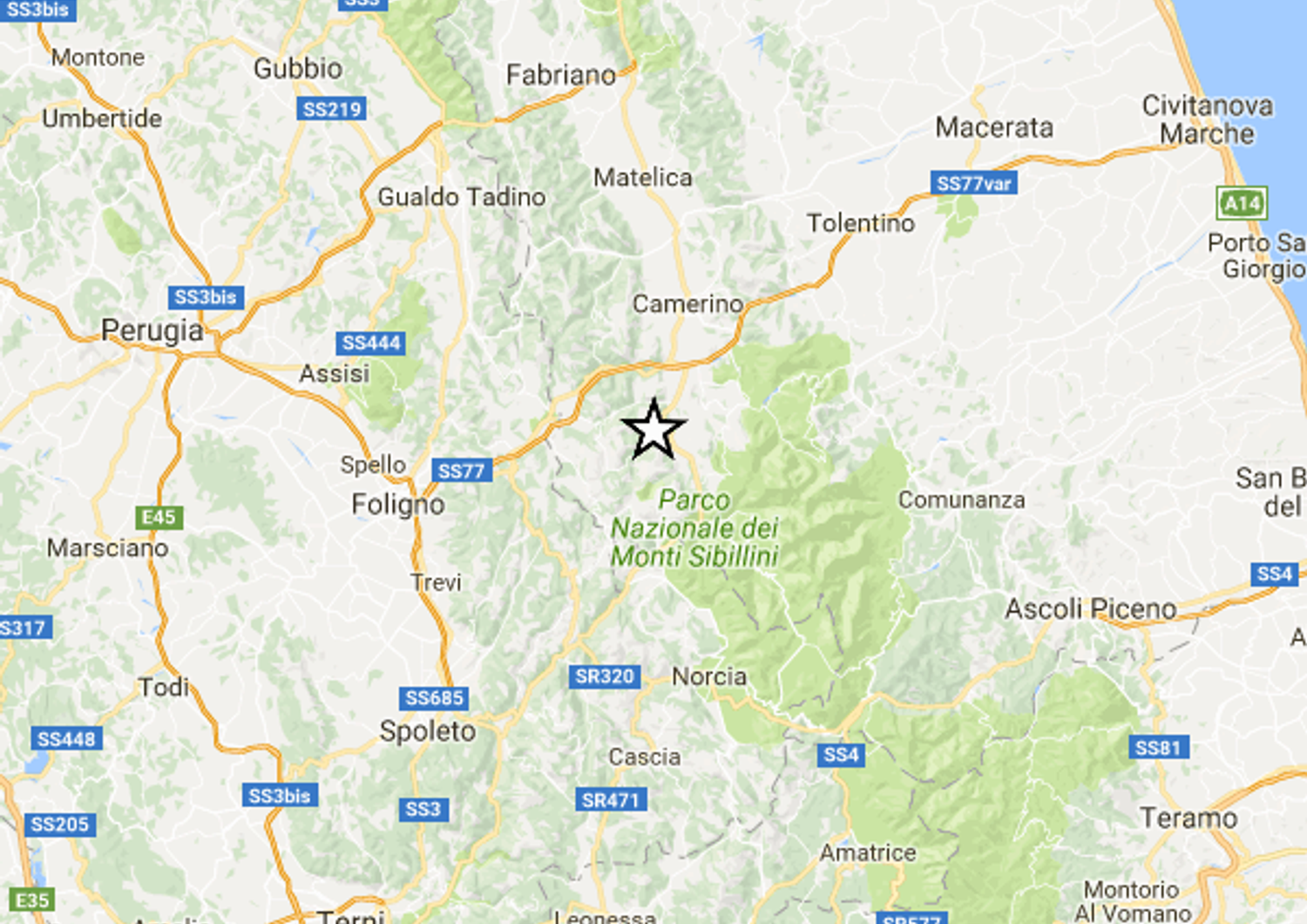 Terremoto: 7 scosse in mezz&#39;ora a Macerata. La pi&ugrave; forte 4.4