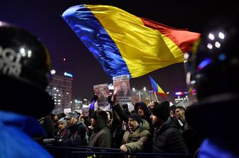 &nbsp;Proteste in Romania (Afp)