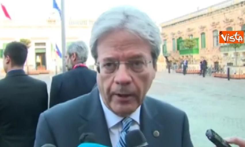 &nbsp;Gentiloni