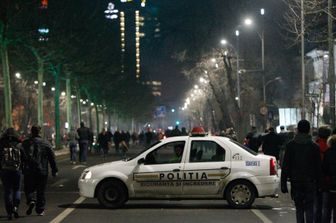 &nbsp; Proteste in Romania (Afp)