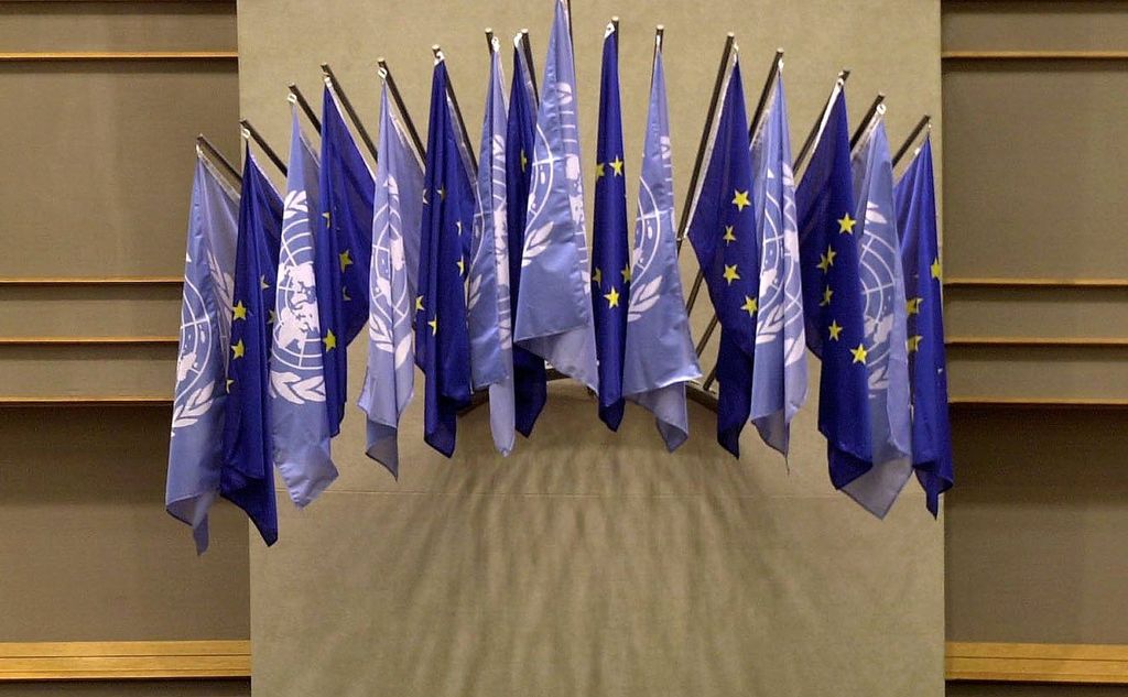 &nbsp;Bandiere della Ue