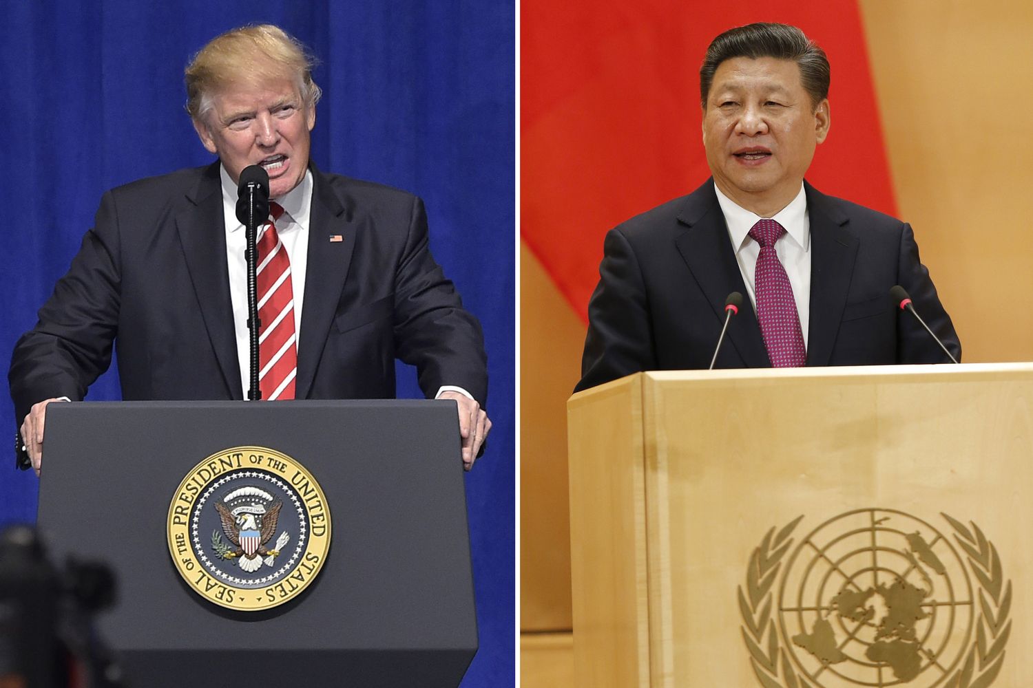 Donald Trump e Xi Jinping
