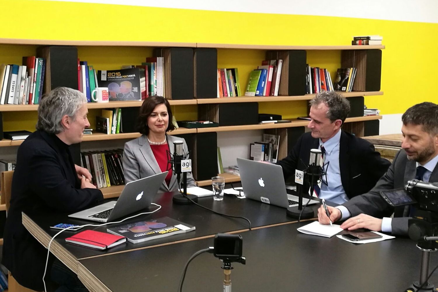 &nbsp;Laura Boldrini a Viva l'Italia