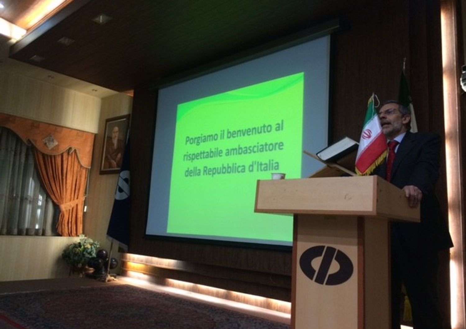 Mauro Conciatori ambasciatore in Iran&nbsp;