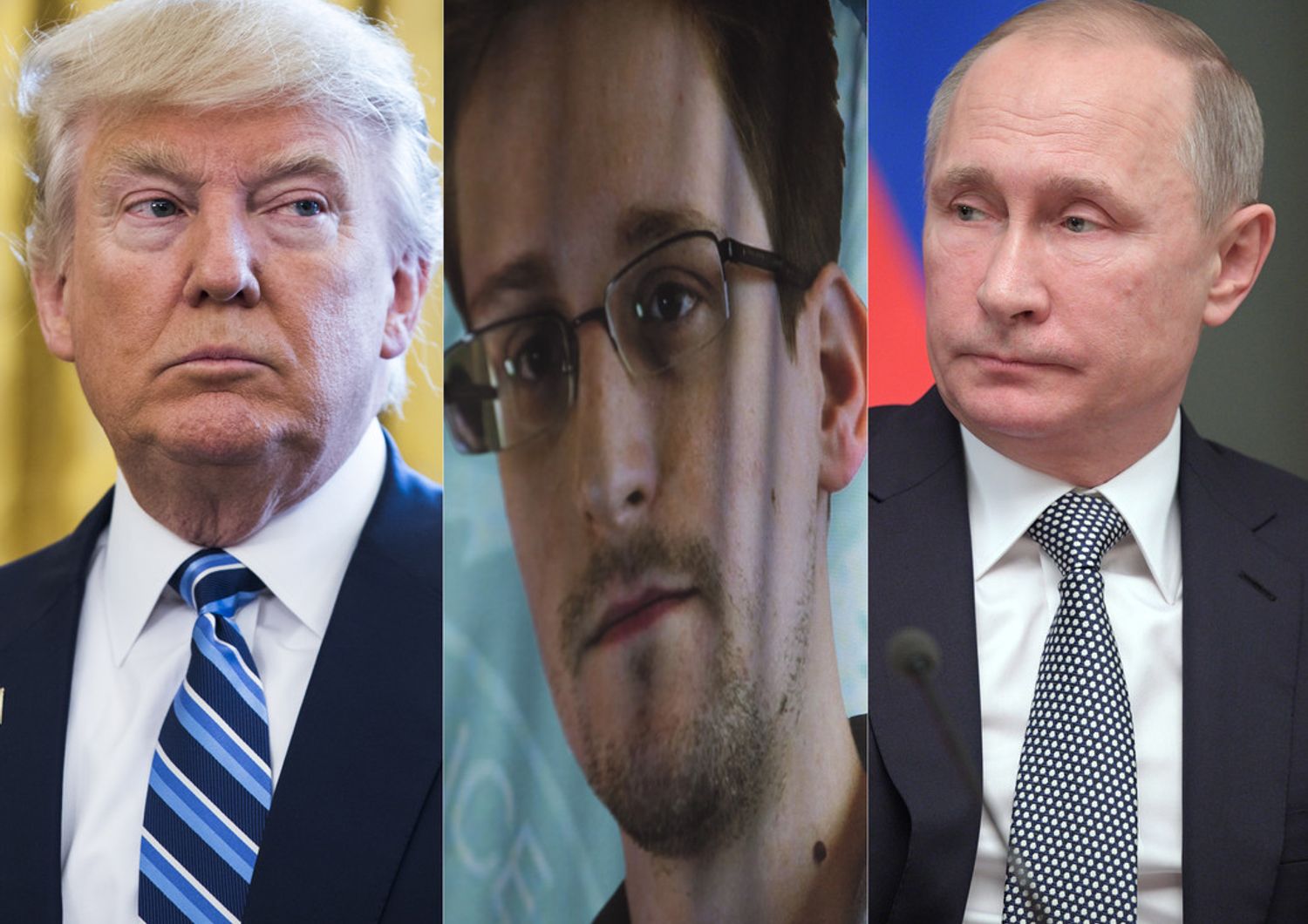 Trump-Snowden-Putin