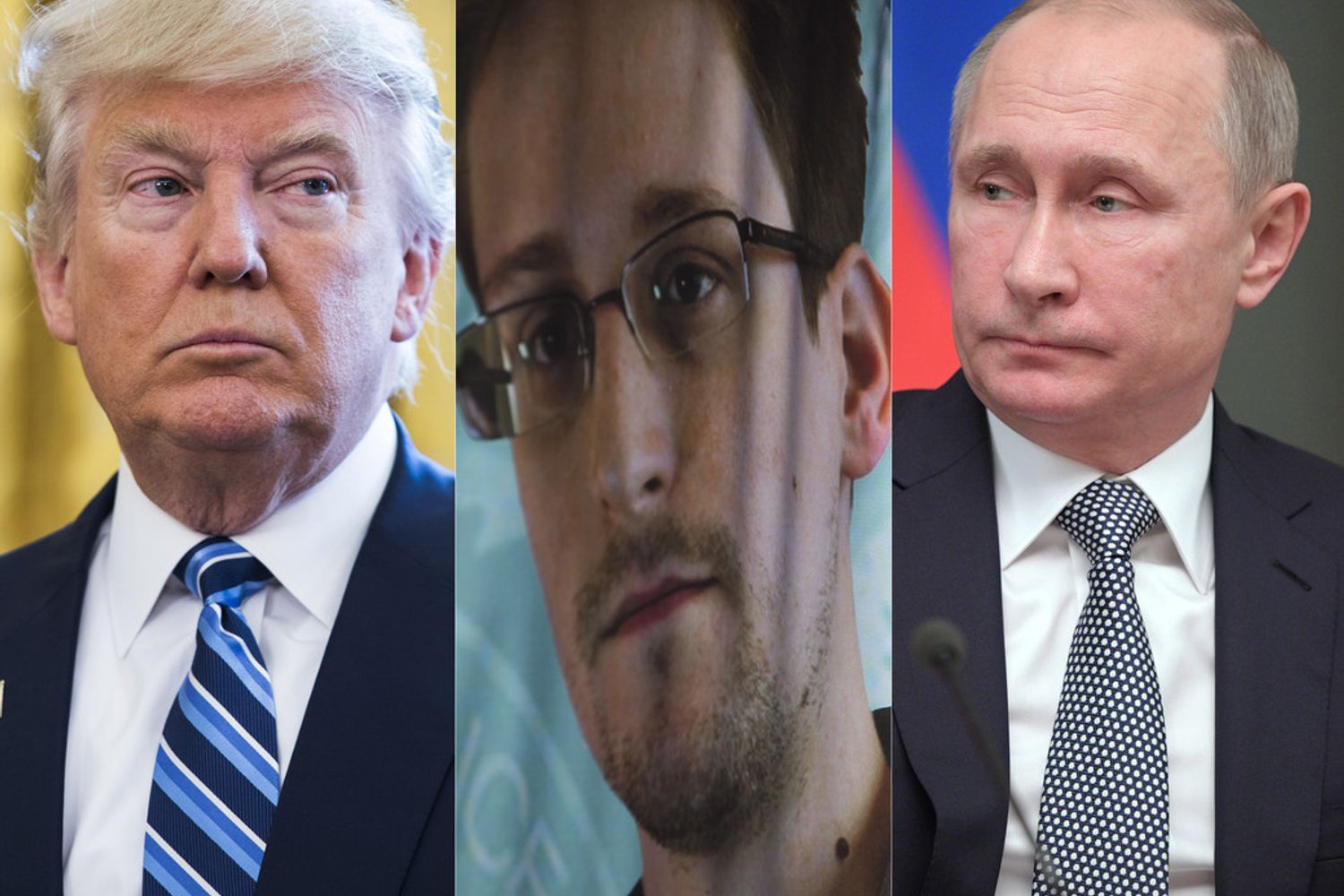 Trump-Snowden-Putin